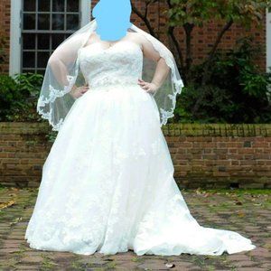 Casablanca Wedding Dress Size 24 Style 2229